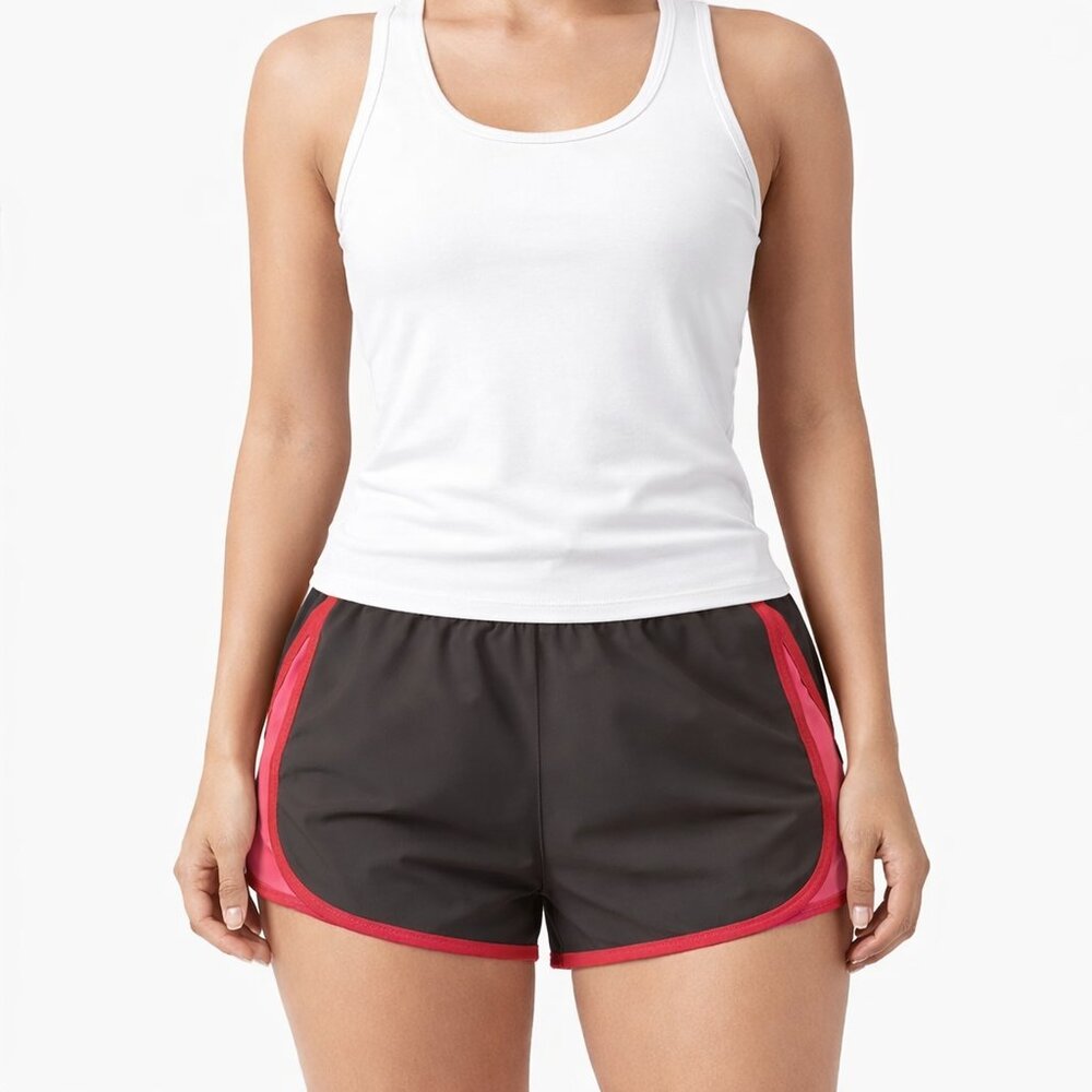 Under Armour Grey & Pink Athletic Gym Running Women’s Size Small Shorts